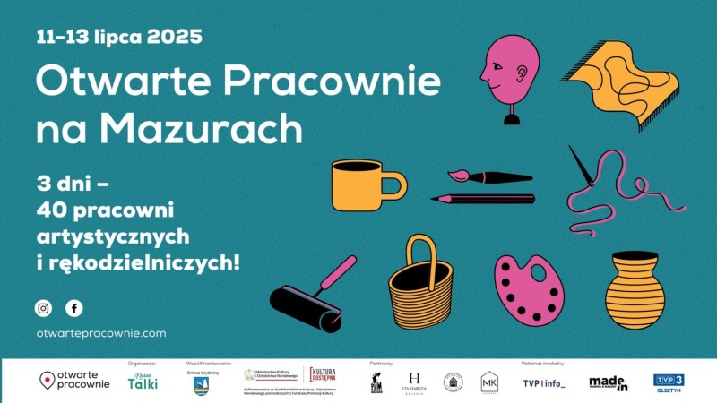 Otwarte pracownie artystyczne na Mazurach